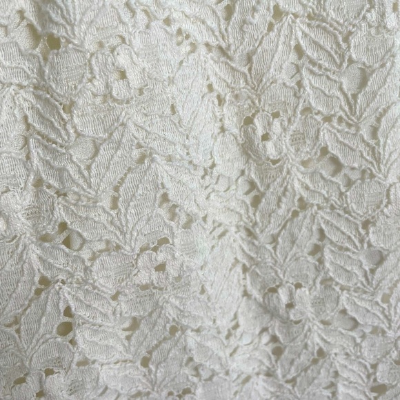 JESSICA SIMPSON, Lace Floral Dress Cream, XS - Picture 4 of 7
